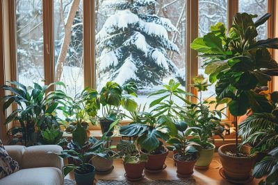 Des conseils essentiels pour positionner vos plantes d'intérieur face au froid hivernal