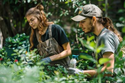 Des jardiniers vous expliquent pourquoi éviter l'eau de Javel pour désherber