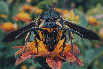 Le frelon asiatique et votre jardin : pourquoi l'automne est le moment de réagir