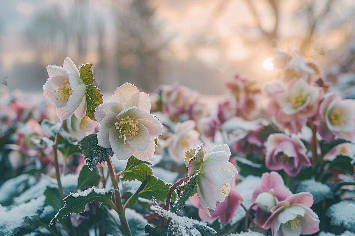 L'impact des hellébores sur la beauté de votre jardin pendant l'hiver