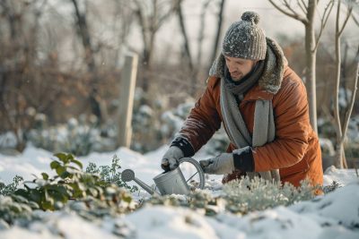 Maintien de l'humidité en hiver : les essentiels pour votre jardin