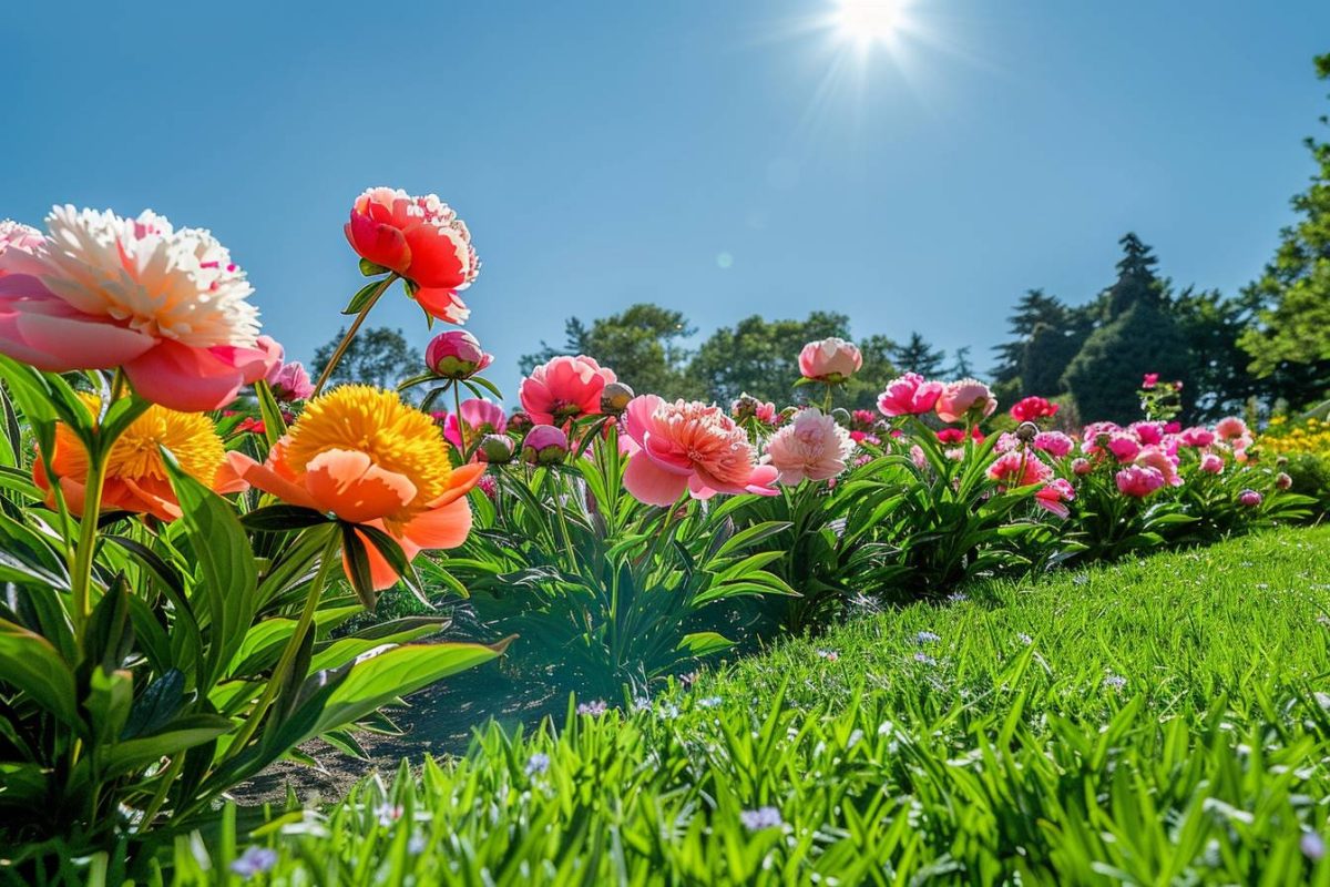 Maximisez la beauté de votre jardin au printemps avec des pivoines plantées dès l'automne