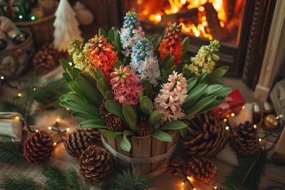 Planifiez une floraison de jacinthes pour Noël : conseils pour un Noël naturellement beau