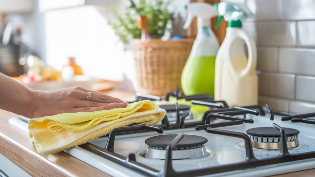 Une astuce efficace pour rendre votre plaque de cuisson impeccable et sans traces